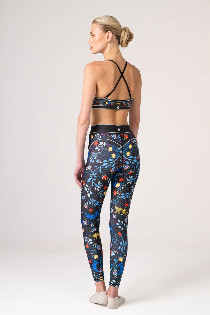 Amazon Rainforest High-Waisted Leggings