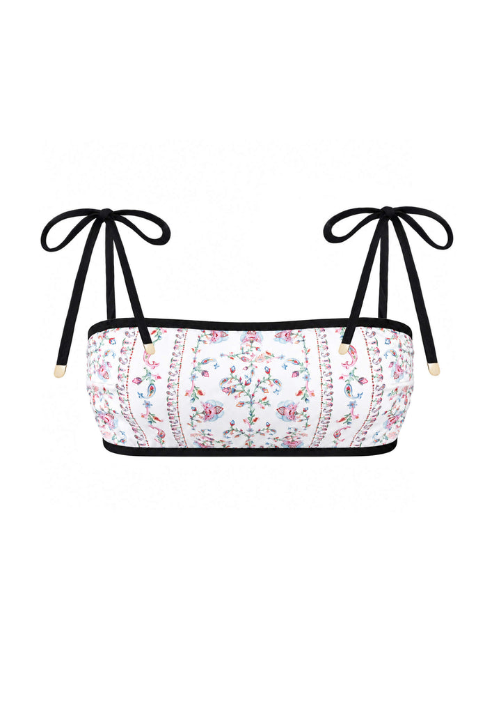 Starlit Bloom Reversible Bikini Top