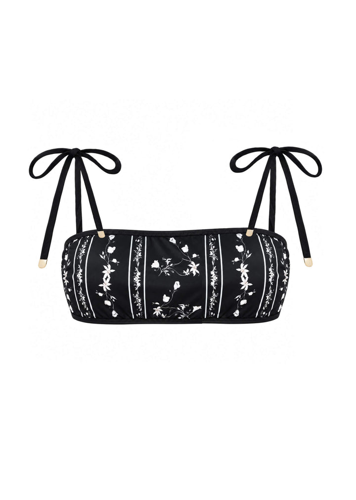 Starlit Bloom Reversible Bikini Top