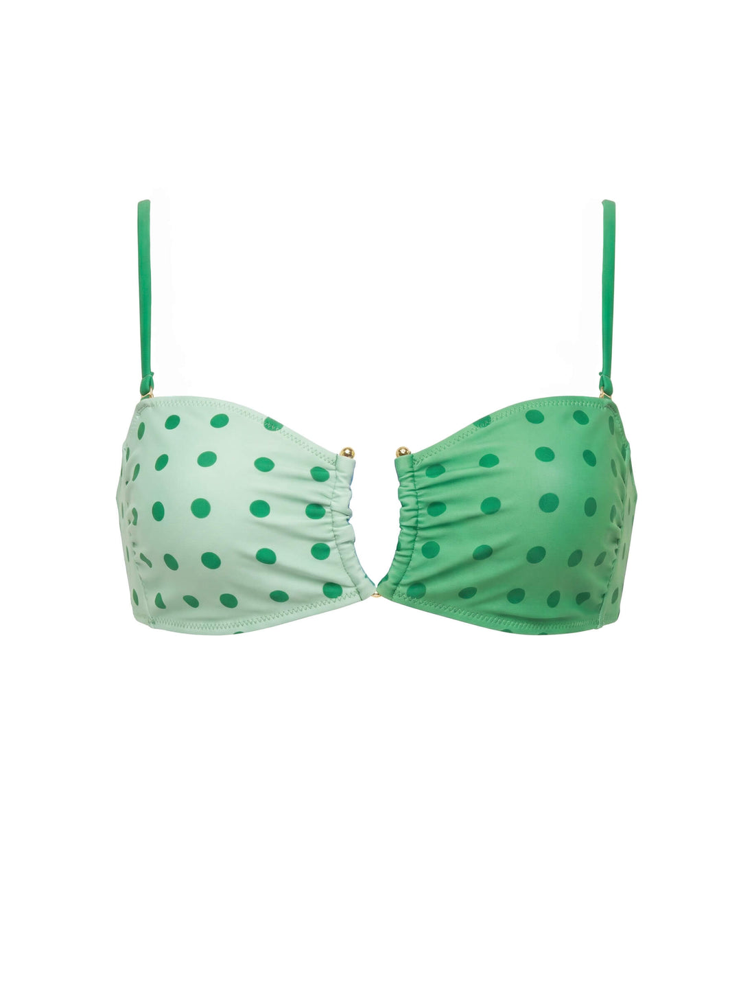 Polka Bloom Reversible Bandeau Top