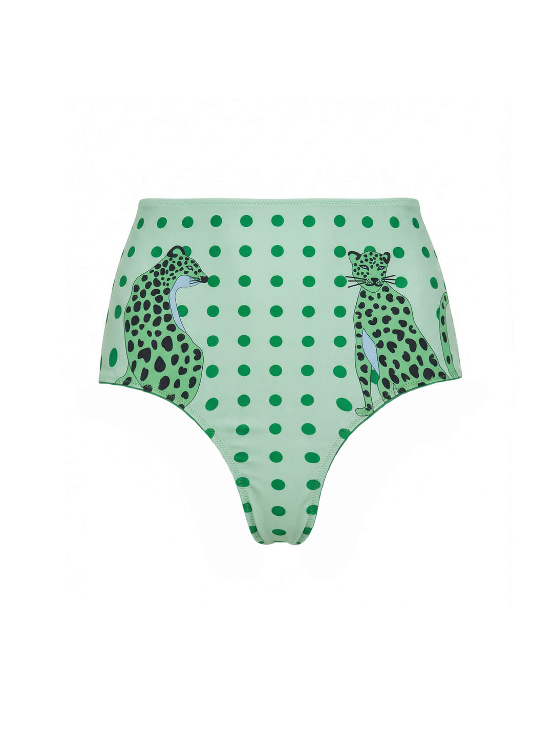 Polka Bloom Reversible Bikini Bottom