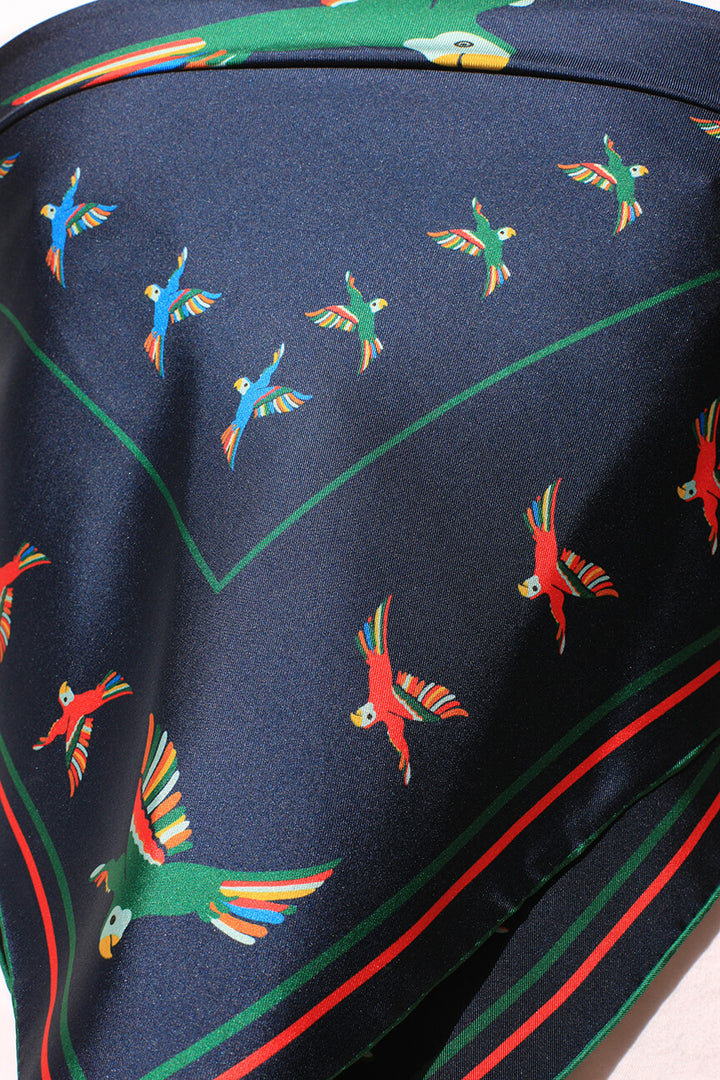 Sky Parade Double Sided Silk Scarf