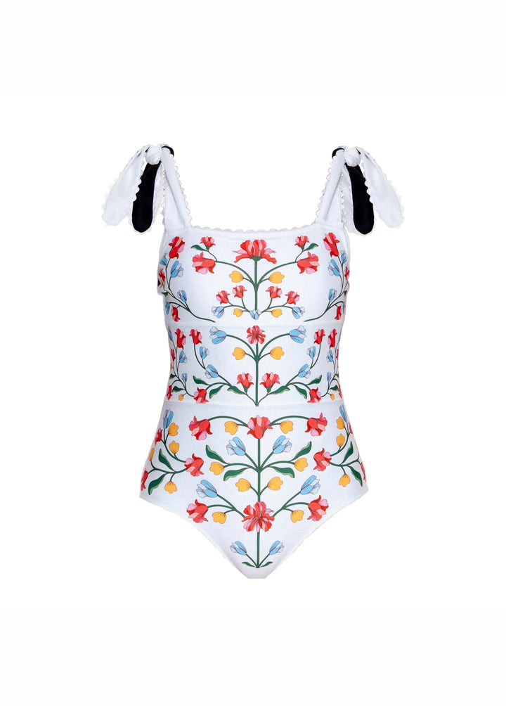 Day/Night Glow Reversible One-Piece Swimsuit