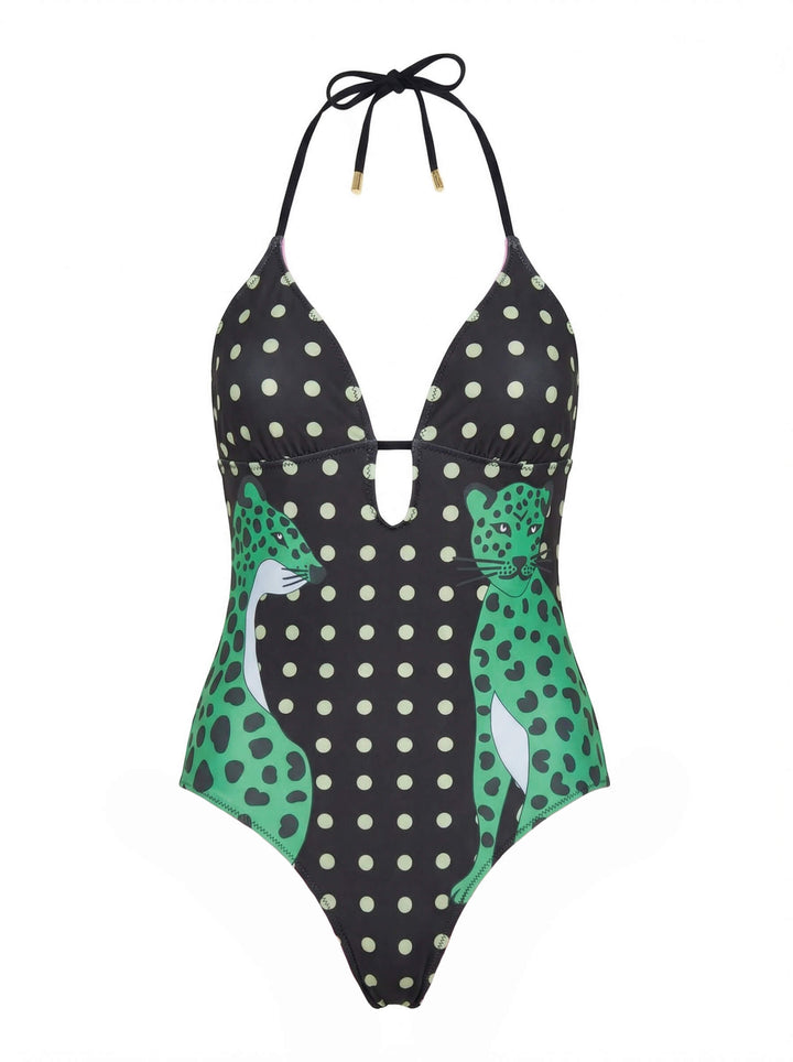 Wild Garden Reversible One Piece Swimsuit