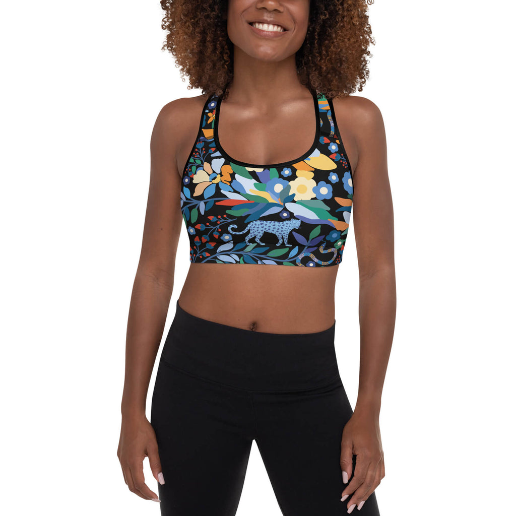 Sports Bra Night Zoo