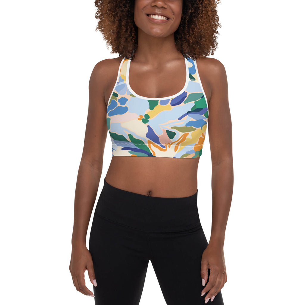 sports bra afternoon garden