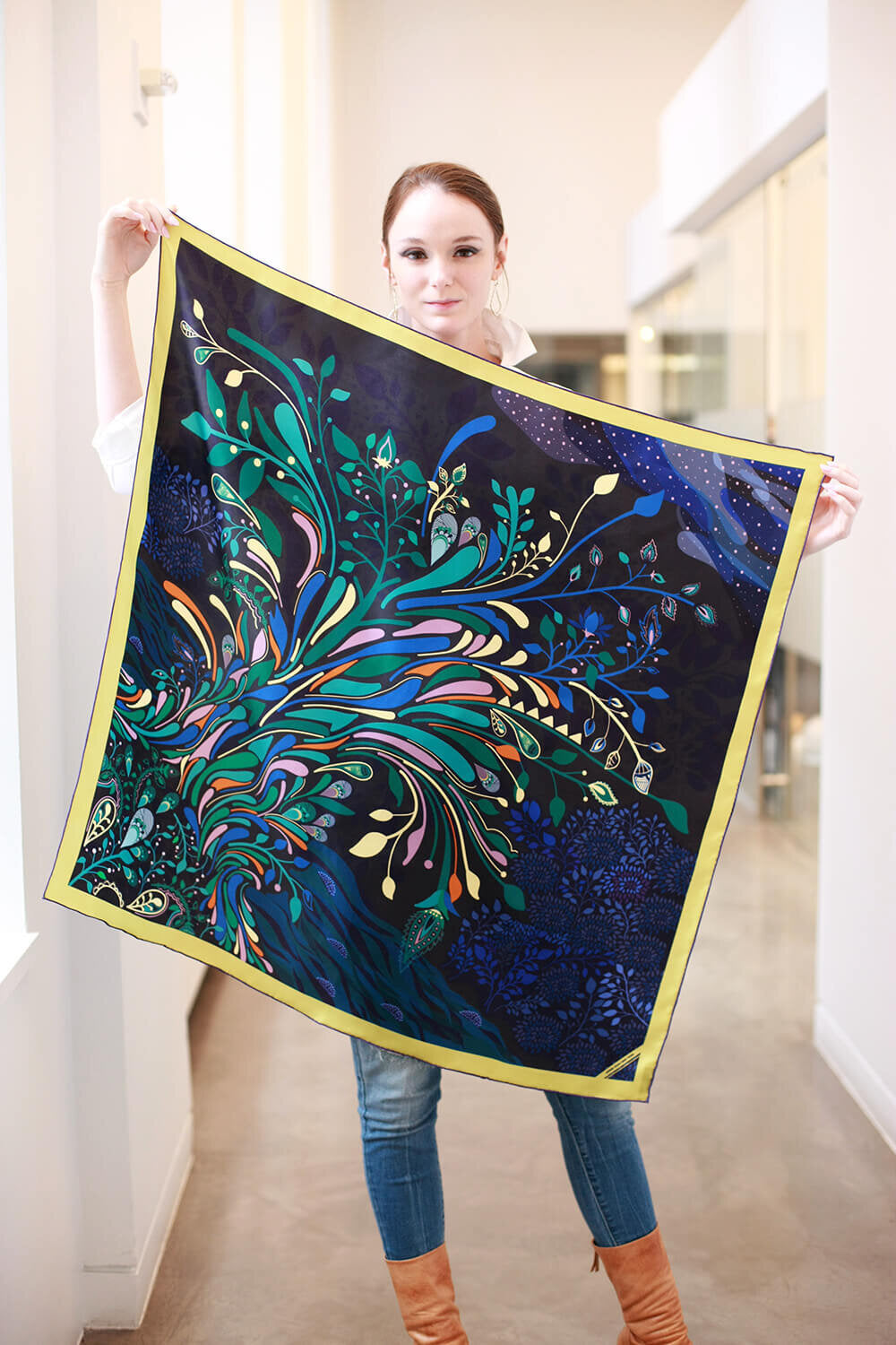 Silk Scarf of The Sprinkle Night