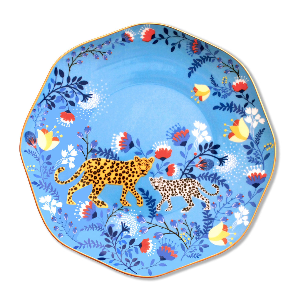 Amazon Rainforest Bone China Dessert Plate