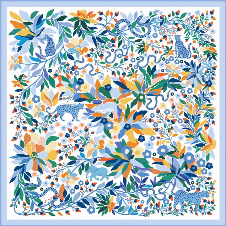 Silk Scarf Of Day Zoo