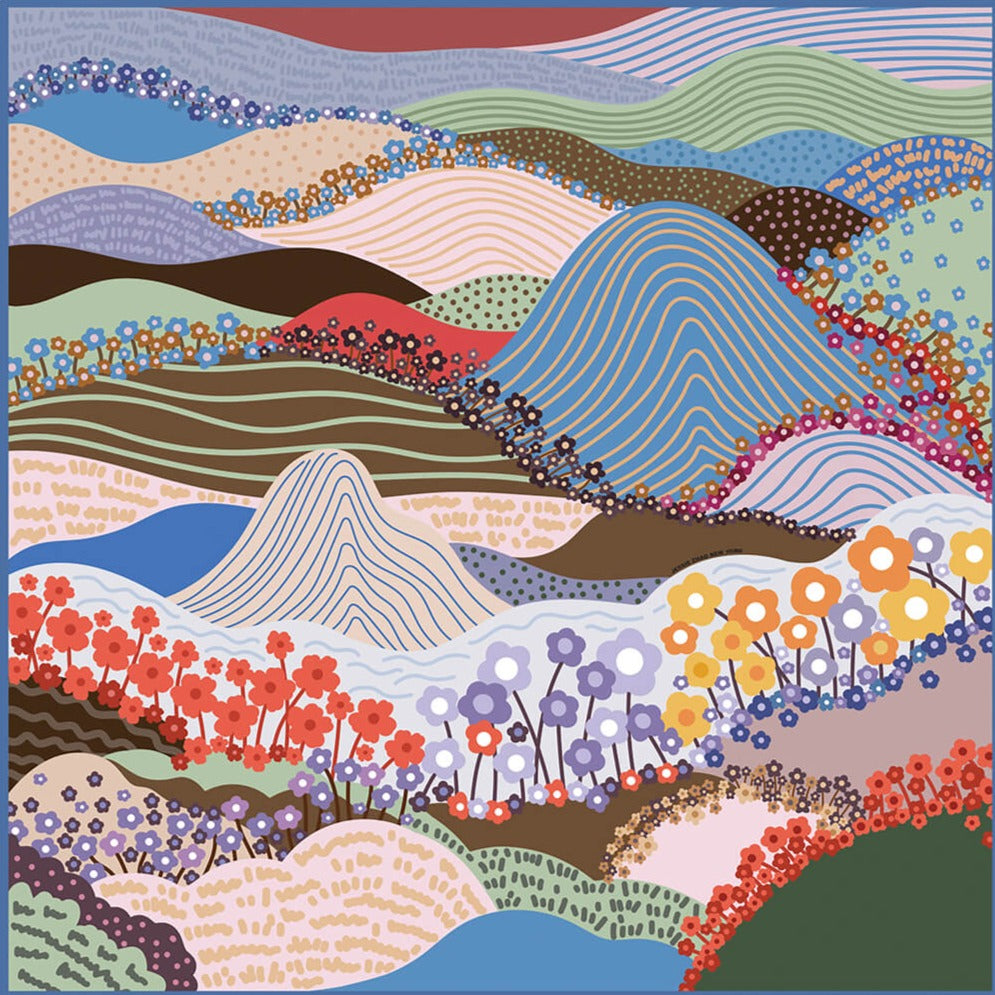 Double Sided Silk Scarf | Jessie Zhao New York